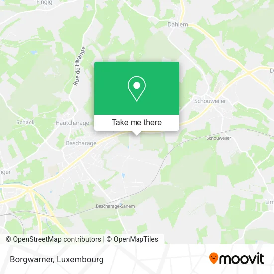 Borgwarner map