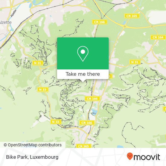 Bike Park map