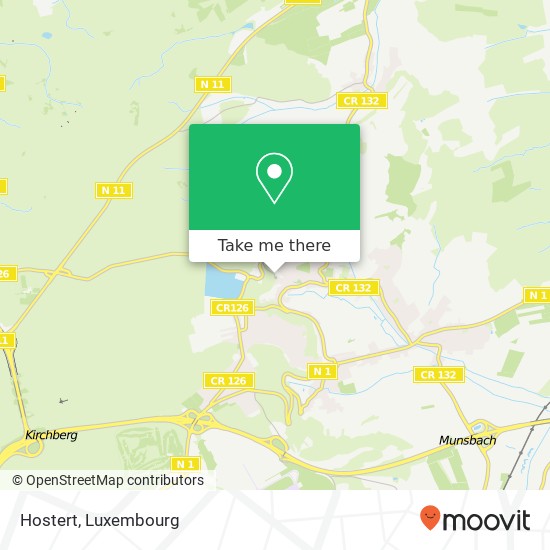 Hostert map