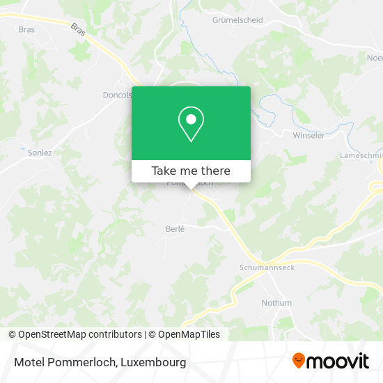 Motel Pommerloch map