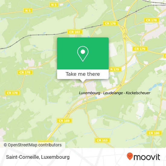 Saint-Corneille map