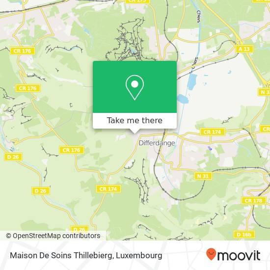 Maison De Soins Thillebierg map