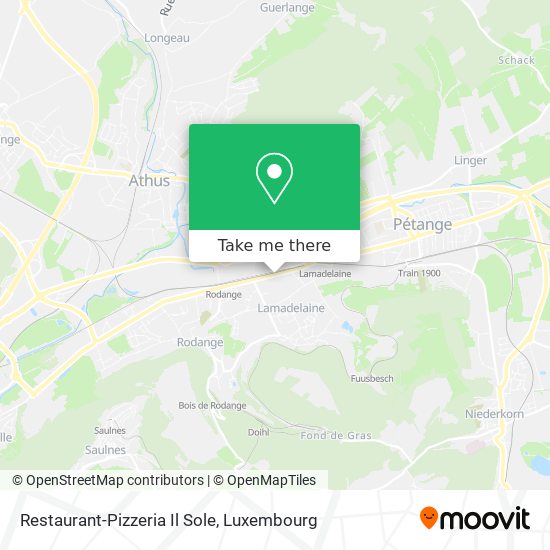 Restaurant-Pizzeria Il Sole map