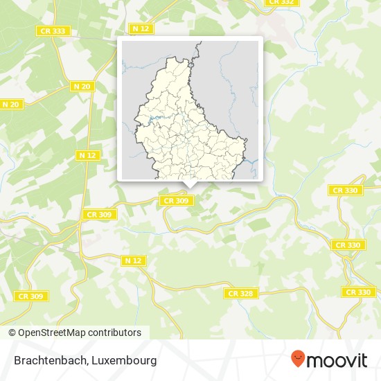 Brachtenbach map