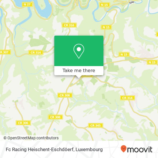 Fc Racing Heischent-Eschdöerf map