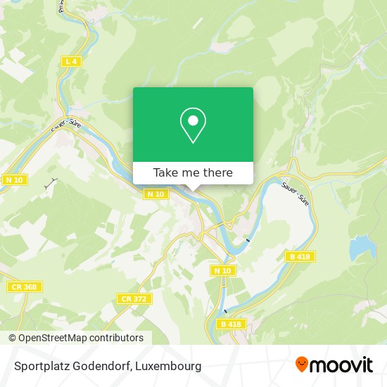 Sportplatz Godendorf map
