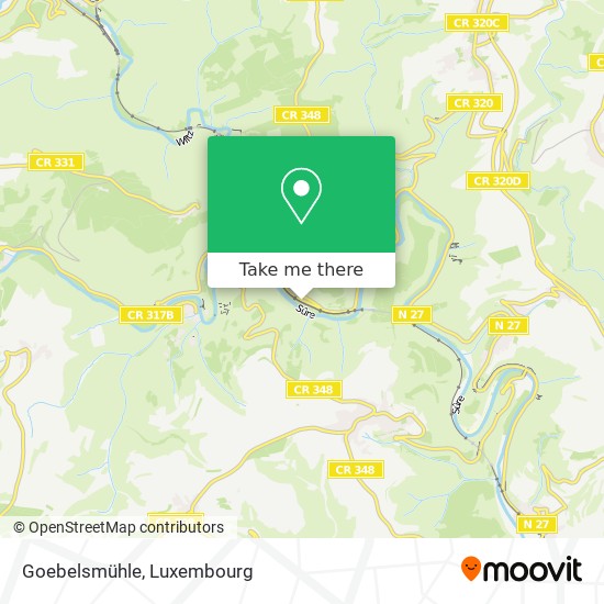 Goebelsmühle map