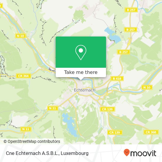 Cne Echternach A.S.B.L. map