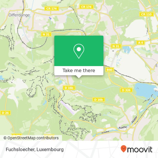 Fuchsloecher map