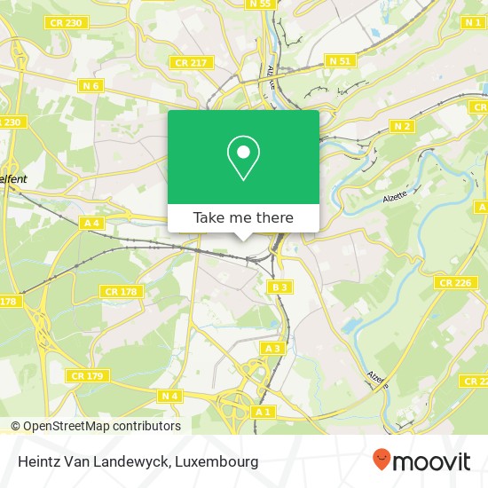Heintz Van Landewyck map