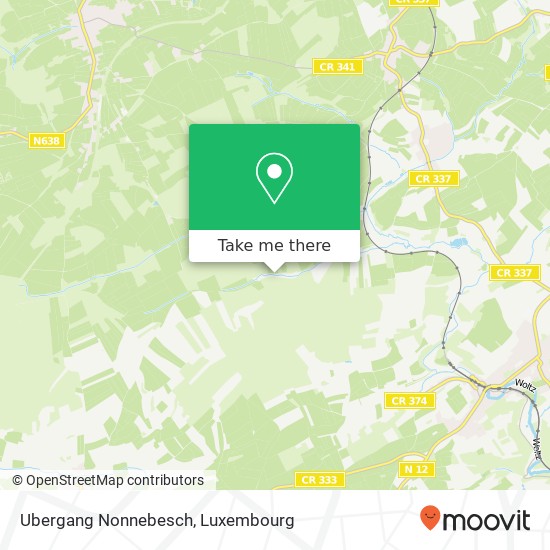 Ubergang Nonnebesch map