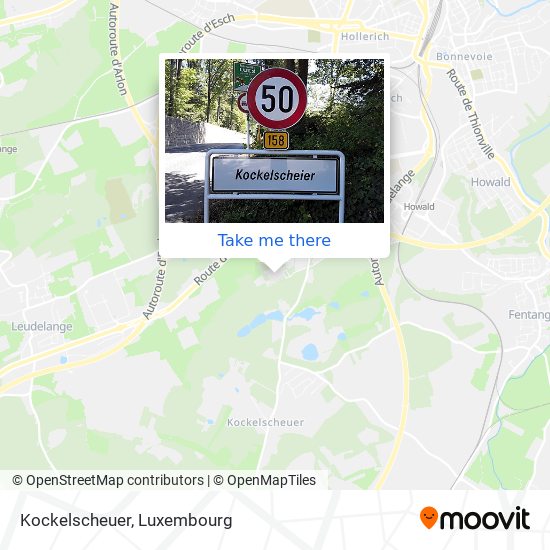 Nu al Relatief Een goede vriend How to get to Kockelscheuer in Luxembourg City by Bus or Train?