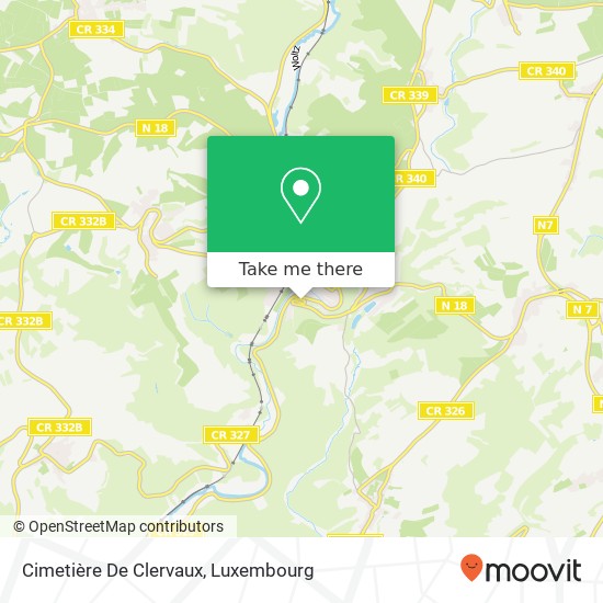 Cimetière De Clervaux map