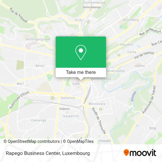 Rapego Business Center map