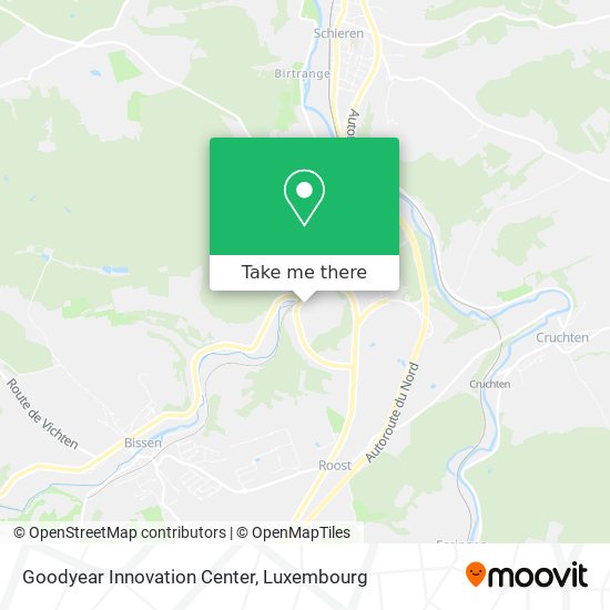 Goodyear Innovation Center map