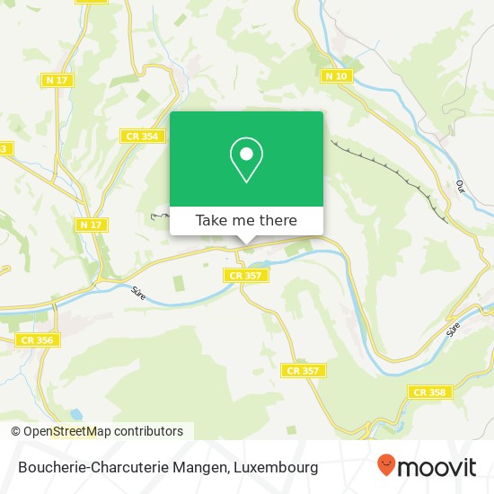 Boucherie-Charcuterie Mangen map