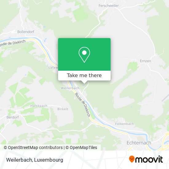 Weilerbach map