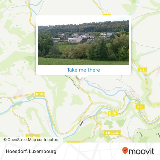 Hoesdorf Karte