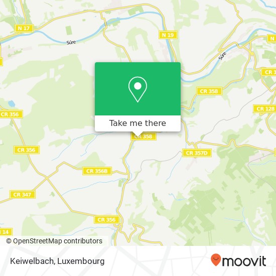 Keiwelbach Karte
