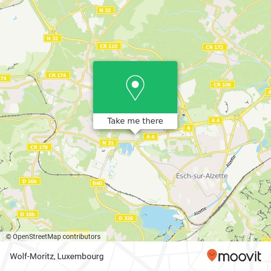 Wolf-Moritz map