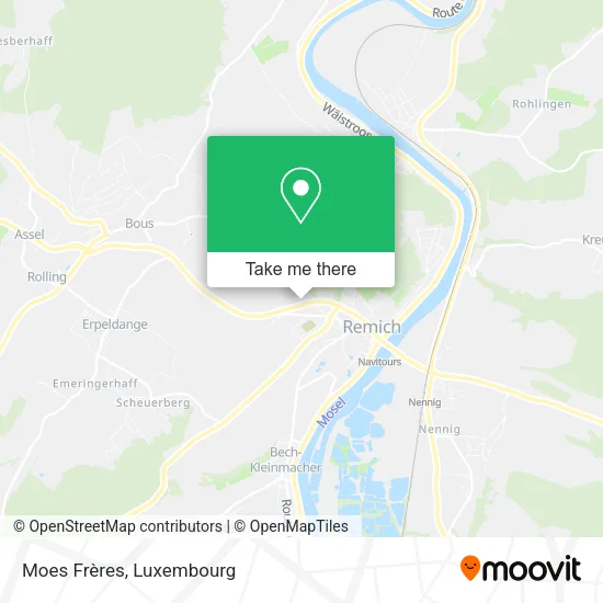 Moes Frères map