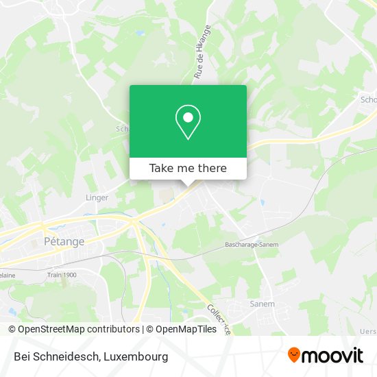 Bei Schneidesch map