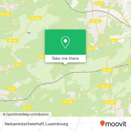 Neiluerenzscheierhaff map