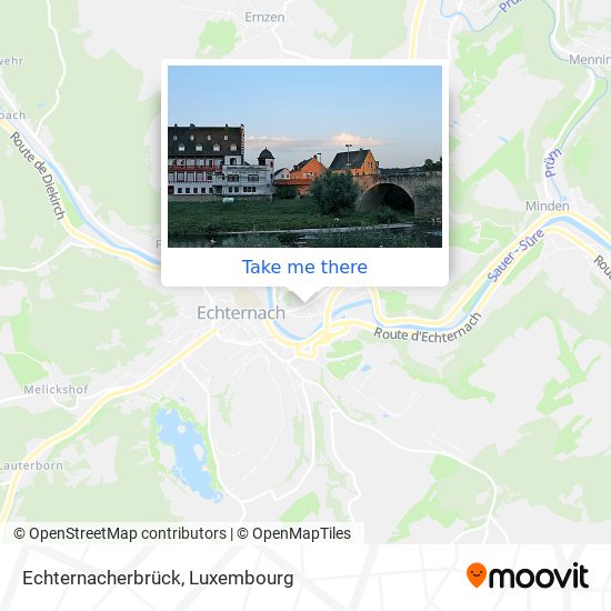 Echternacherbrück map