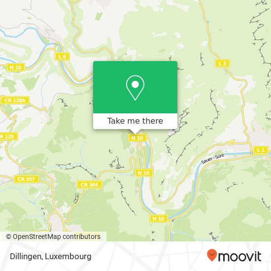 Dillingen map