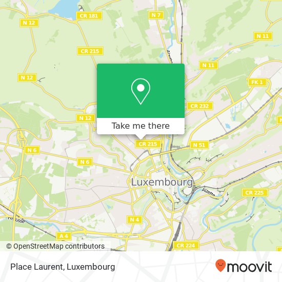 Place Laurent map