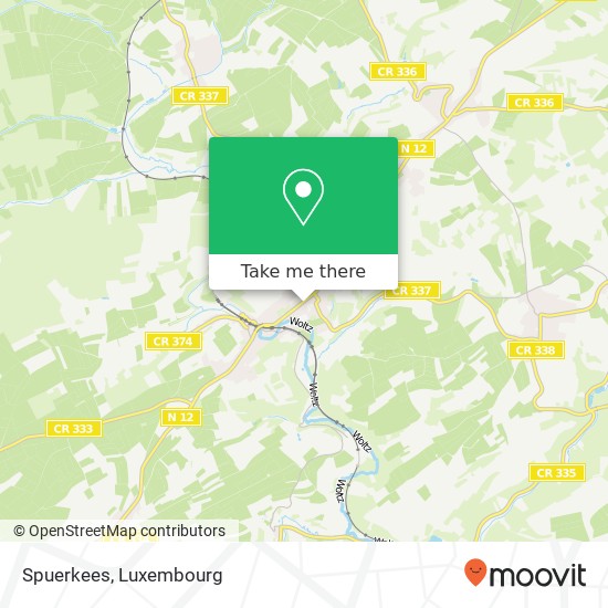 Spuerkees map