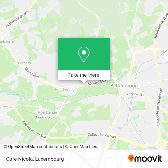 Cafe Nicola map