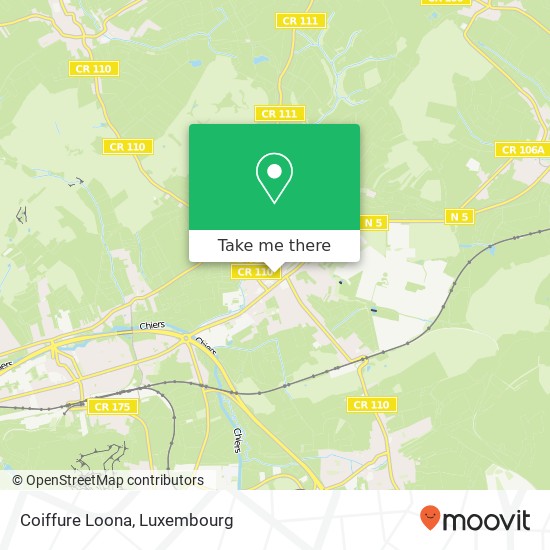 Coiffure Loona map