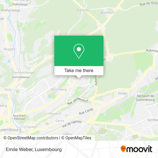 First Weber Realty Map Search How To Get To Emile Weber In Luxembourg City By Bus, Train Or Light Rail?