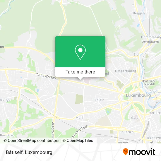 Bâtiself map