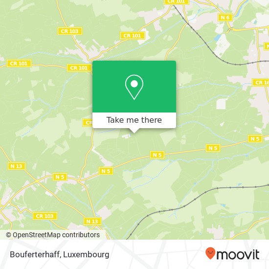 Bouferterhaff map