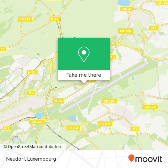 Neudorf map