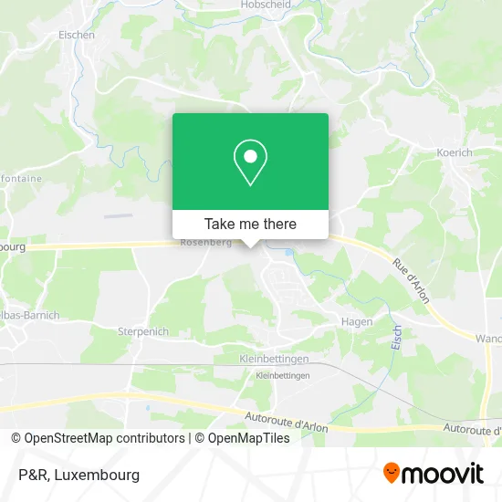 P&R map