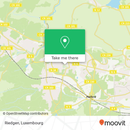 Riedgen map