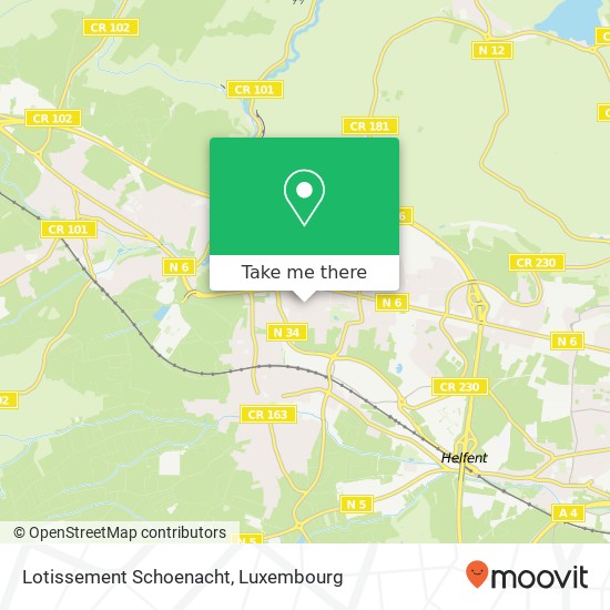 Lotissement Schoenacht map