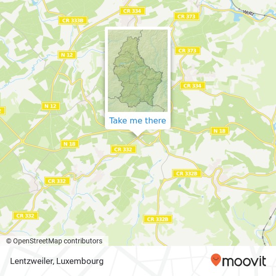 Lentzweiler Karte