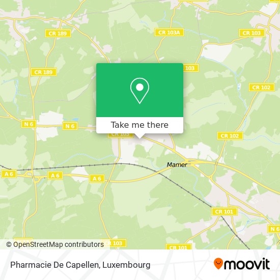 Pharmacie De Capellen map