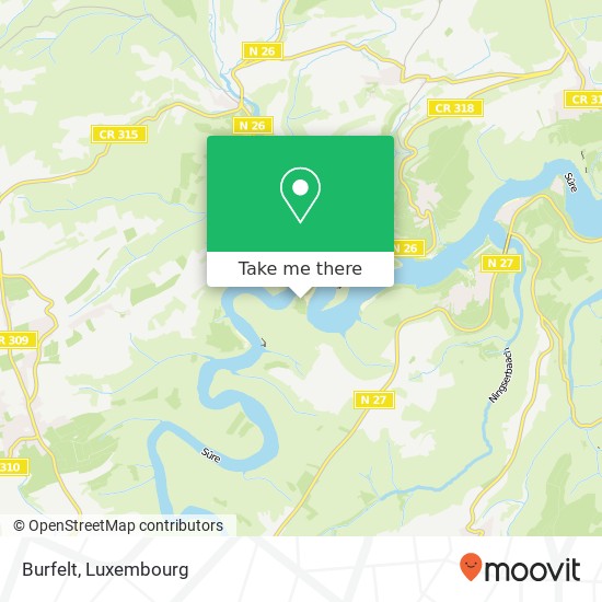 Burfelt map