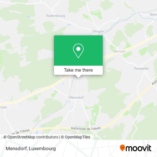 Mensdorf map