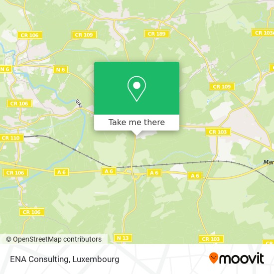 ENA Consulting map
