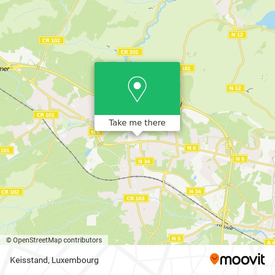 Keisstand map
