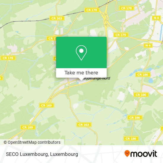 SECO Luxembourg map