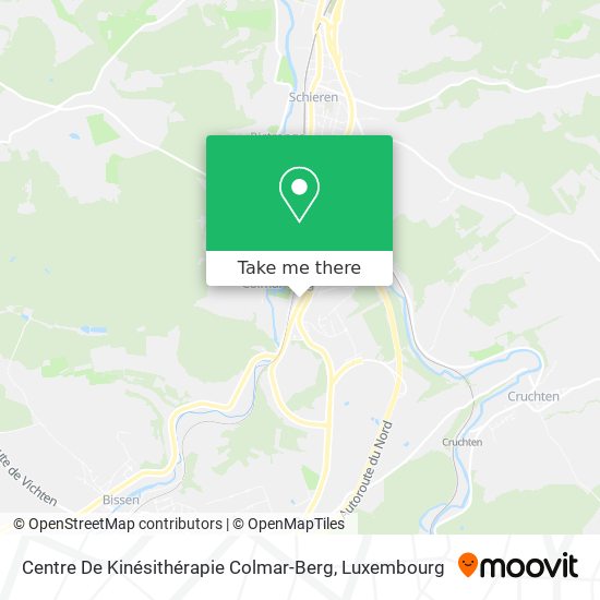 Centre De Kinésithérapie Colmar-Berg map
