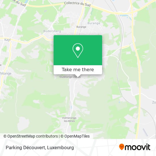 Parking Découvert map