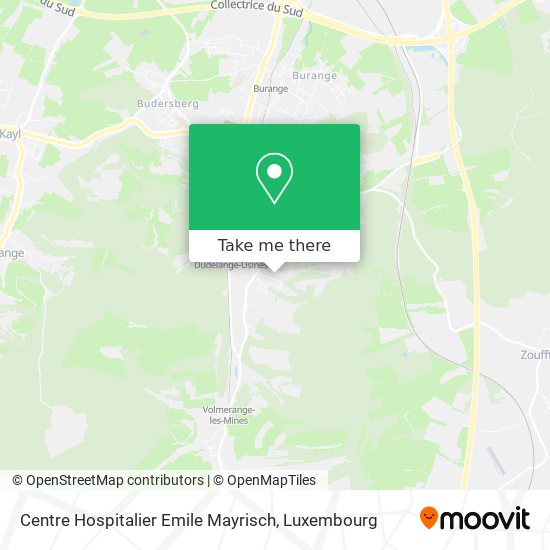 Centre Hospitalier Emile Mayrisch map